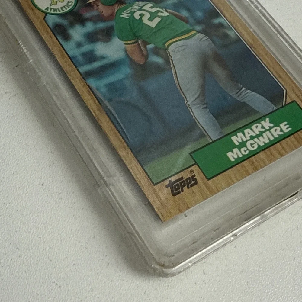 1987‎ TOPPS #366 MARK MCGWIRE Oakland Athletics PGI Graded 10 GEM Mint